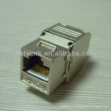 180 grammes stp rj45 cat6a keystone jack